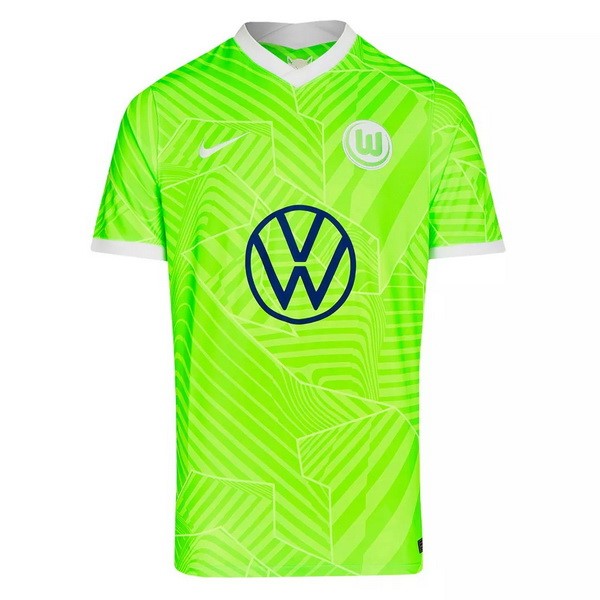 Thailand Trikot Wolfsburgo Heim 2021-22 Grün Fussballtrikots Günstig